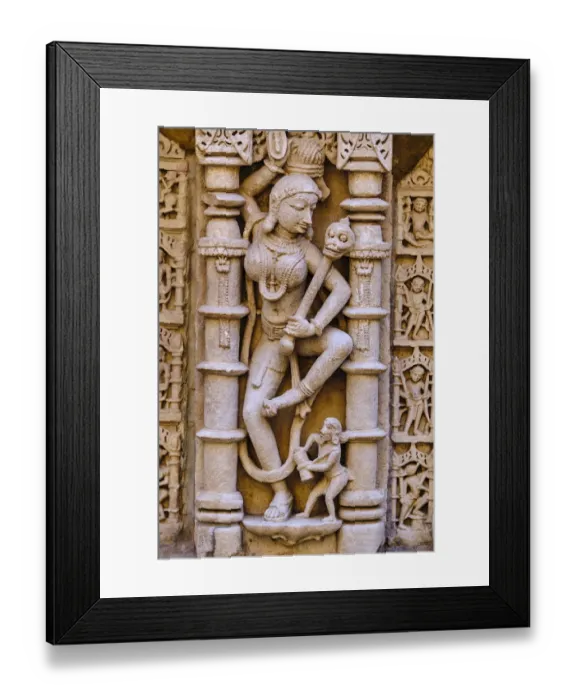 Framed Print : India, Gujarat, Patan, Rani-Ki Vav stepwell Framed Print : India, Gujarat, Patan, Rani-Ki Vav stepwell