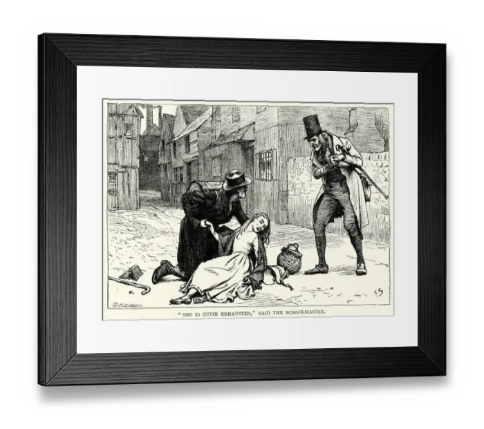 Framed Print : Charles Dickens - The Old Curiosity Shop Framed Print : Charles Dickens - The Old Curiosity Shop