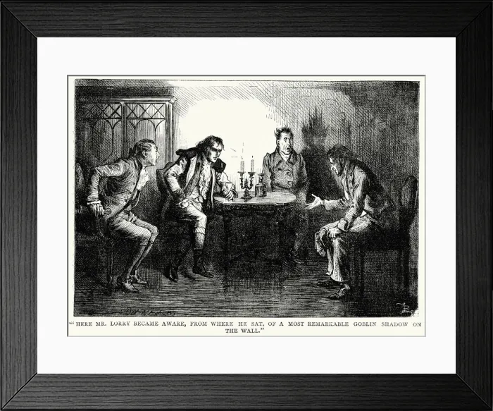 Framed Print : Charles Dickens - A Tale of Two Cities Framed Print : Charles Dickens - A Tale of Two Cities