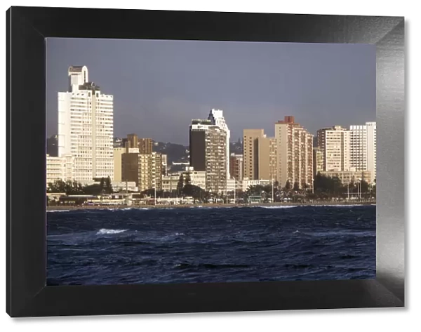 Africa, Southern Africa, South Africa, Durban, Cityscape View Of Town
