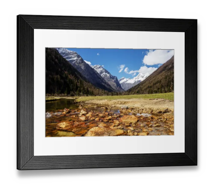 Framed Print : Changping Valley - Mount Siguniang, Xiaojin County, Sichuan China Framed Print : Changping Valley - Mount Siguniang, Xiaojin County, Sichuan China