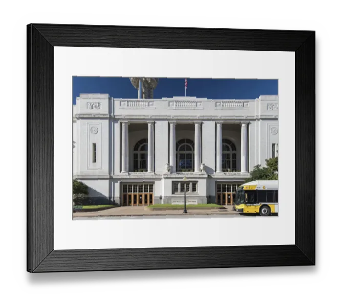 Framed Print : Eddie Bernice Johnson Union Station - Dallas, Texas Framed Print : Eddie Bernice Johnson Union Station - Dallas, Texas