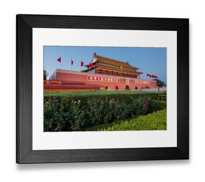 Framed Print : Tiananmen - Gate of Heavenly Peace - Bejing, China Framed Print : Tiananmen - Gate of Heavenly Peace - Bejing, China
