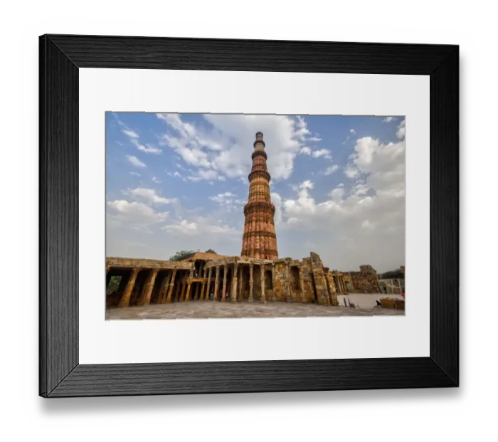 Framed Print : Qutub Minar, India Framed Print : Qutub Minar, India