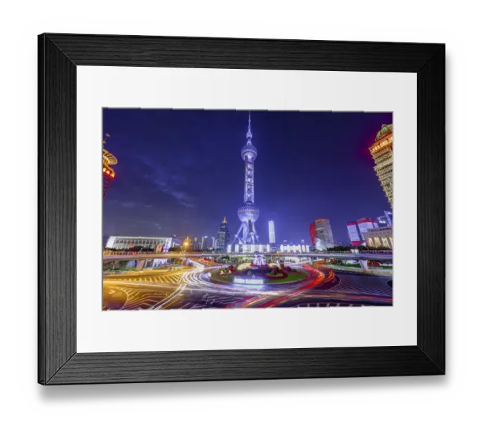 Framed Print : Shanghai Landmark - Oriental Pearl Tower Framed Print : Shanghai Landmark - Oriental Pearl Tower