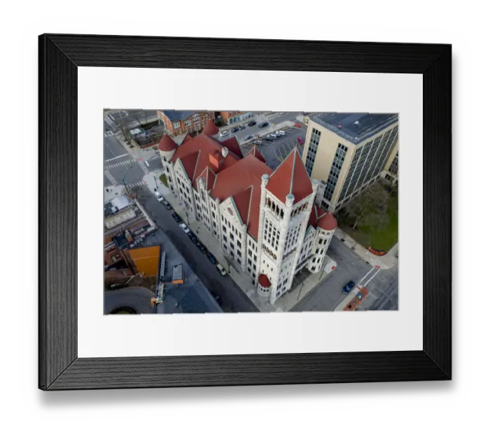 Framed Print : Syracuse - New York - Cityscape Framed Print : Syracuse - New York - Cityscape