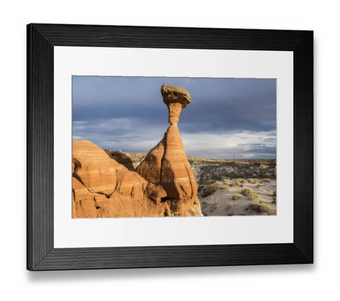 Framed Print : Toadstool Hoodoo - Grand Staircase-Escalante NM, Utah Framed Print : Toadstool Hoodoo - Grand Staircase-Escalante NM, Utah