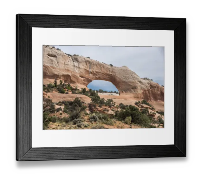 Framed Print : Wilson Arch - US 191 - Utah - USA Framed Print : Wilson Arch - US 191 - Utah - USA