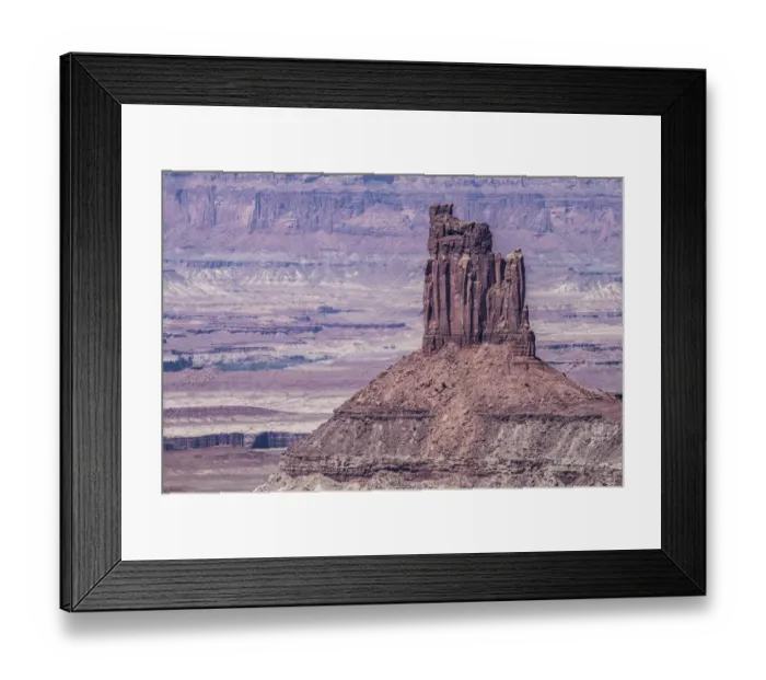 Framed Print : Canyonlands National Park - Sandstone Butte - Utah - USA Framed Print : Canyonlands National Park - Sandstone Butte - Utah - USA