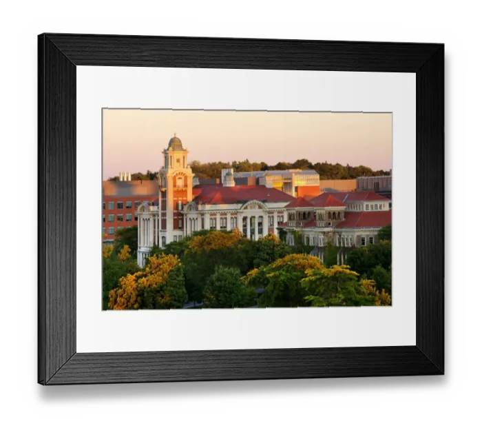 Framed Print : Lyman Hall, Syracuse University Framed Print : Lyman Hall, Syracuse University