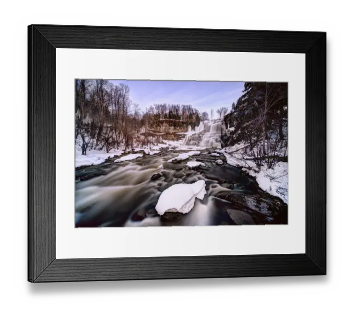 Framed Print : Winter Water Wonders Framed Print : Winter Water Wonders
