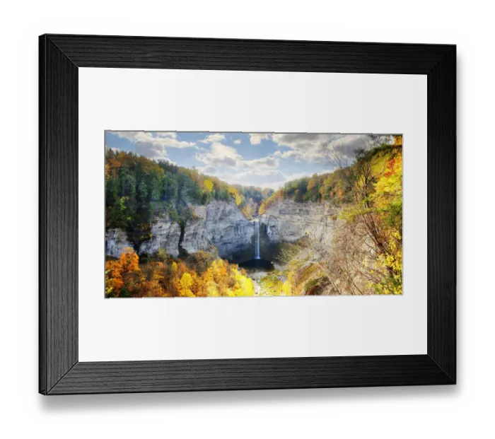 Framed Print : Taughannock Falls Framed Print : Taughannock Falls