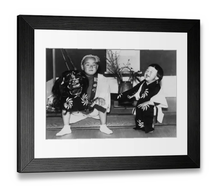 Framed Print : Children With Mask Framed Print : Children With Mask