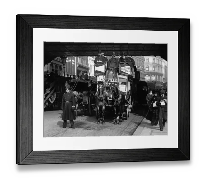 Framed Print : Ludgate Hill Framed Print : Ludgate Hill