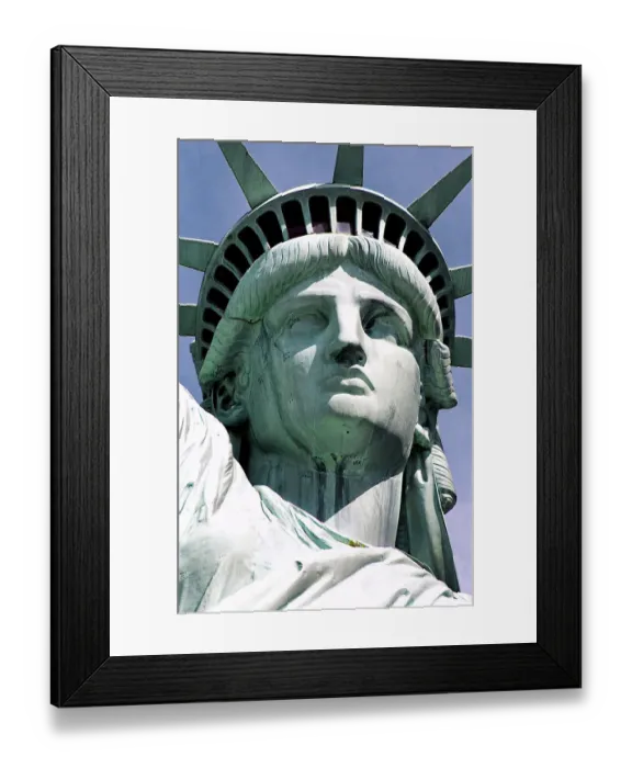 Framed Print : Statue of Liberty, New York, USA