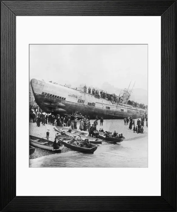 Framed Print : German U-boat Framed Print : German U-boat