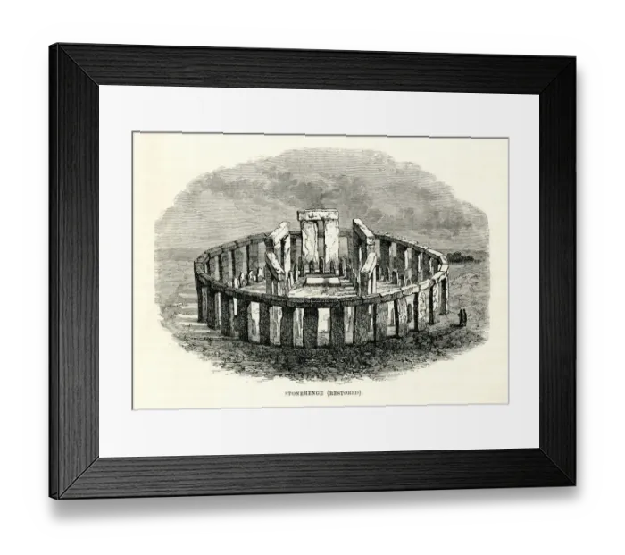 Framed Print : Stonehenge Framed Print : Stonehenge