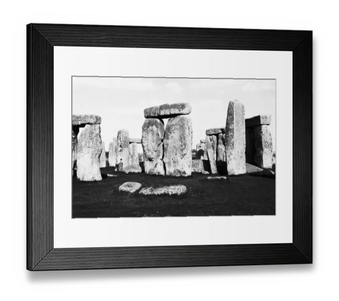 Framed Print : View of Stonehenge against sky, Wiltshire, United Kingdom Framed Print : View of Stonehenge against sky, Wiltshire, United Kingdom