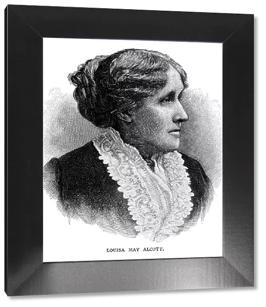 Louisa May Alcott Engraving
