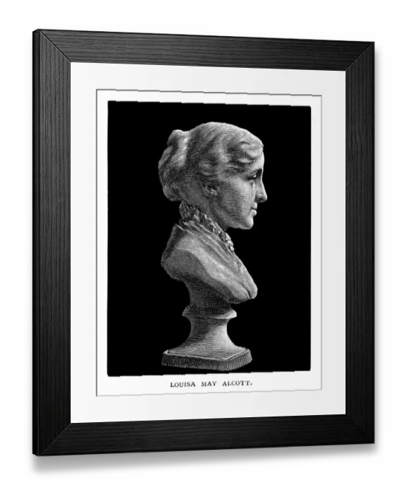 Framed Print : Louisa May Alcott Framed Print : Louisa May Alcott