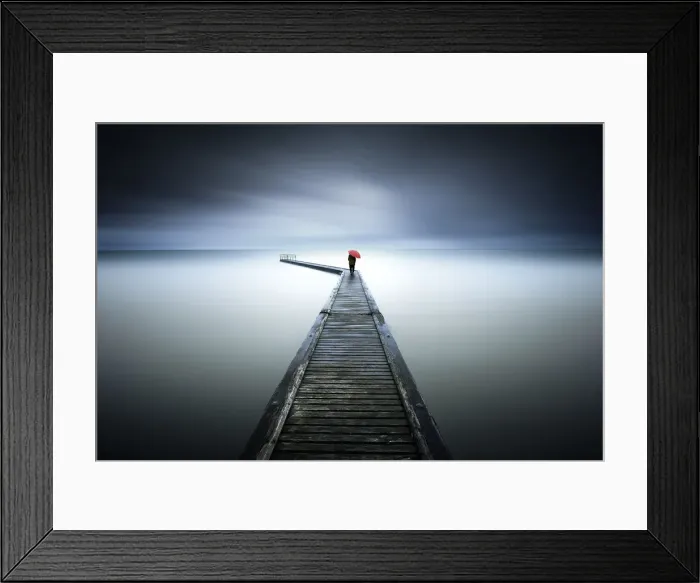 Framed Print : Old Wood Pier Framed Print : Old Wood Pier