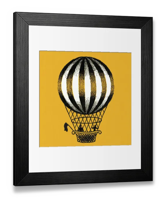 Framed Print : Hot Air Balloon Framed Print : Hot Air Balloon