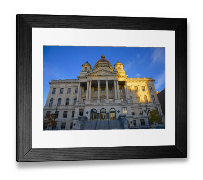 Framed Print : Beaux-Arts County Courthouse, Syracuse Framed Print : Beaux-Arts County Courthouse, Syracuse