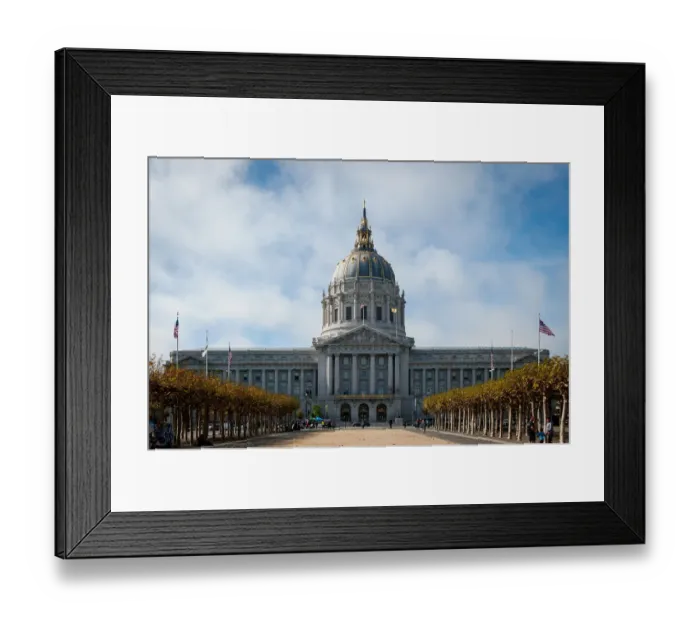 Framed Print : San Francisco City Hall Framed Print : San Francisco City Hall