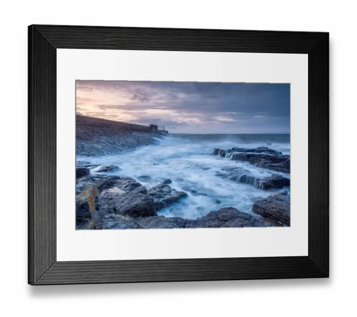 Framed Print : Portcawl, Wales. August 30, 2019. Portcawl Lighthouse on the Coast in South Wales