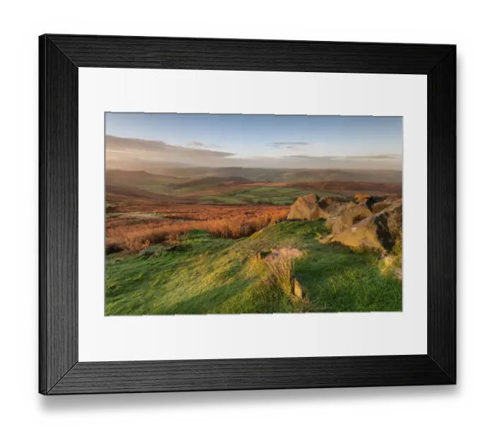 Framed Print : Stanage Edge Framed Print : Stanage Edge
