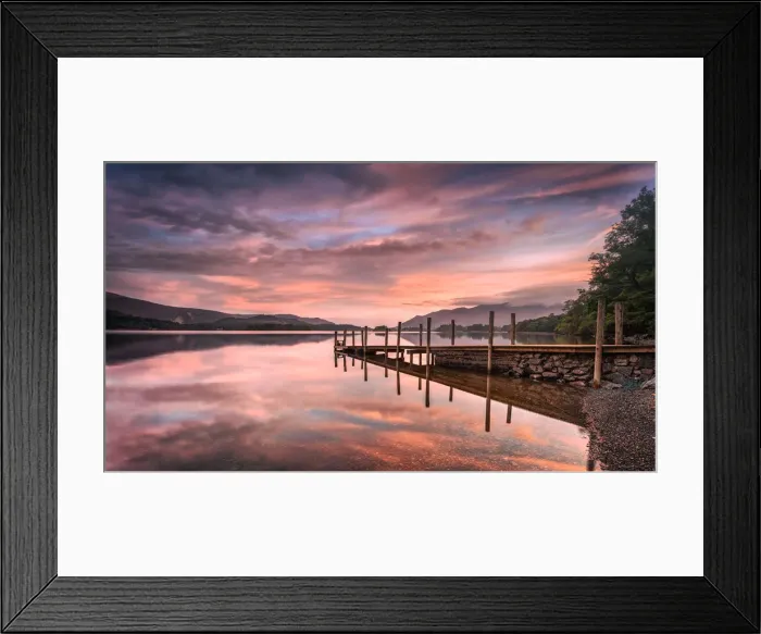 Framed Print : Ashness Jetty I