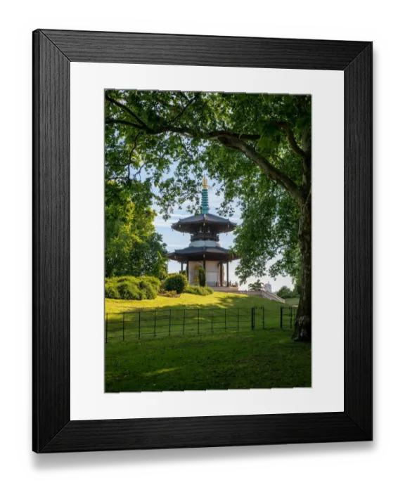 Framed Print : Pergoda II Framed Print : Pergoda II