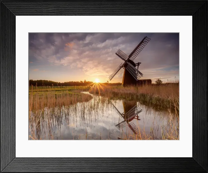 Framed Print : Herringfleet Windmill Framed Print : Herringfleet Windmill
