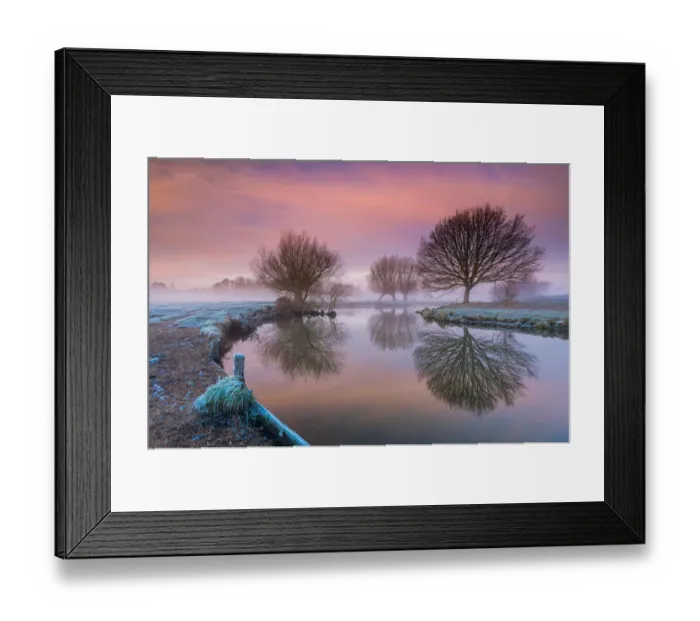 Framed Print : River Stour at Dawn II Framed Print : River Stour at Dawn II