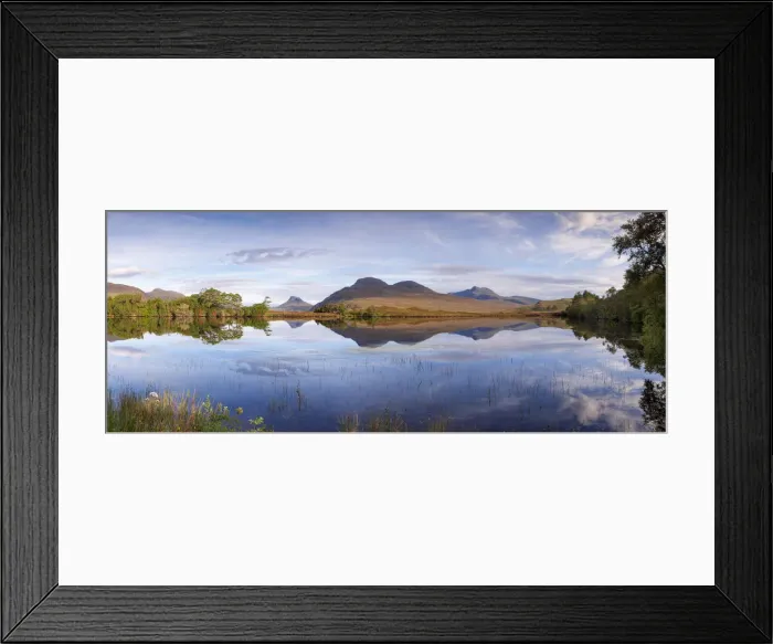Framed Print : Loch Cul Dromannan