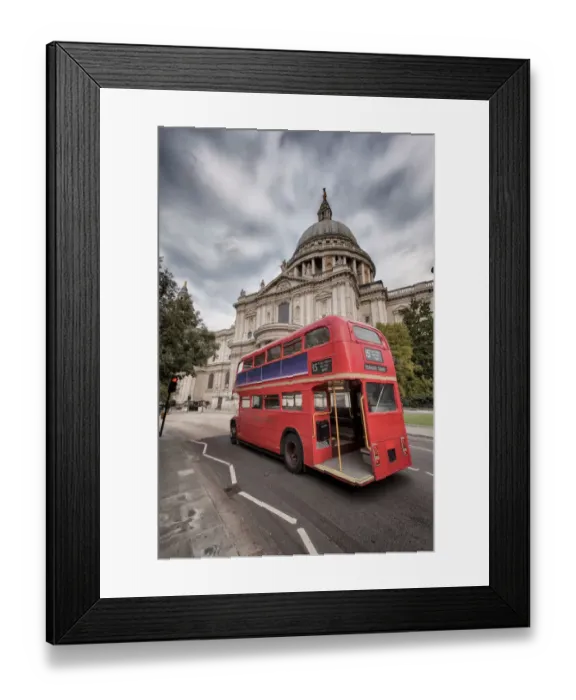Framed Print : Bus trip to St Pauls Framed Print : Bus trip to St Pauls