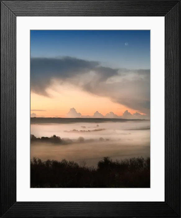 Framed Print : Above the Cloud