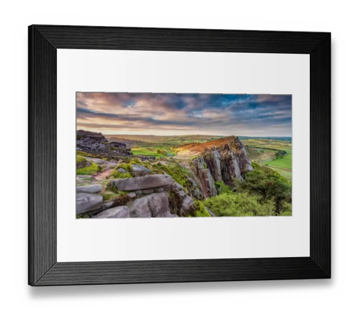 Framed Print : The Roaches Framed Print : The Roaches