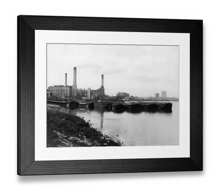 Framed Print : Power Station