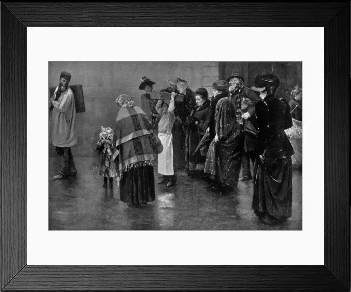 Framed Print : The Lost Child by Enrique Melida y Alinari - 19th Century Framed Print : The Lost Child by Enrique Melida y Alinari - 19th Century