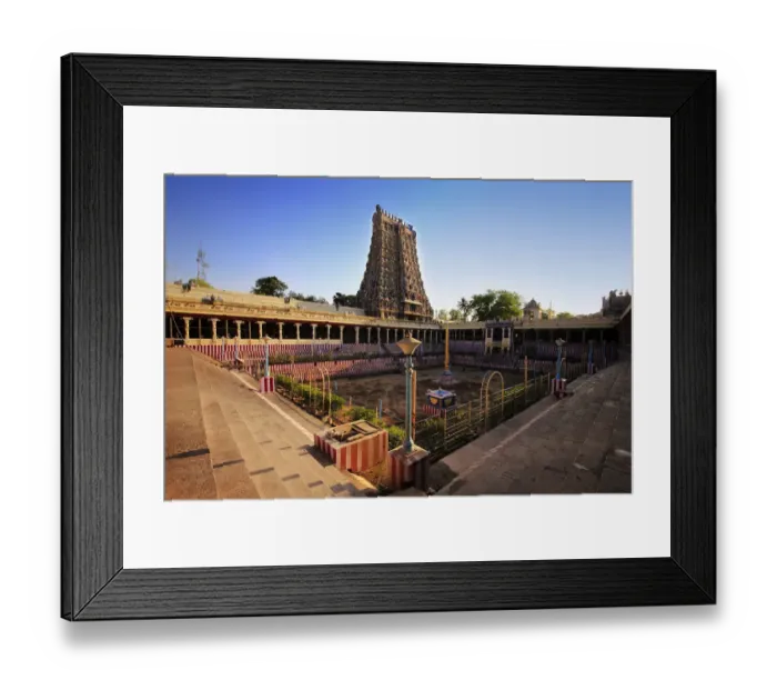 Framed Print : Madurai Meenakshi Amman Temple - Madurai Framed Print : Madurai Meenakshi Amman Temple - Madurai