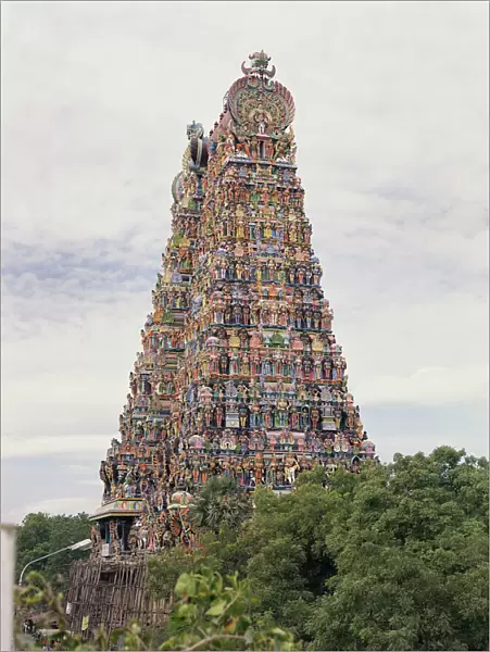 Sri Meenakshi Amman Temple, Madurai, Tamil Nadu, India