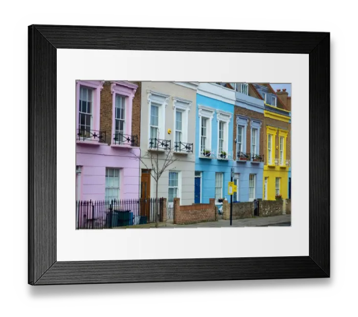 Framed Print : Camden Market street scene Framed Print : Camden Market street scene