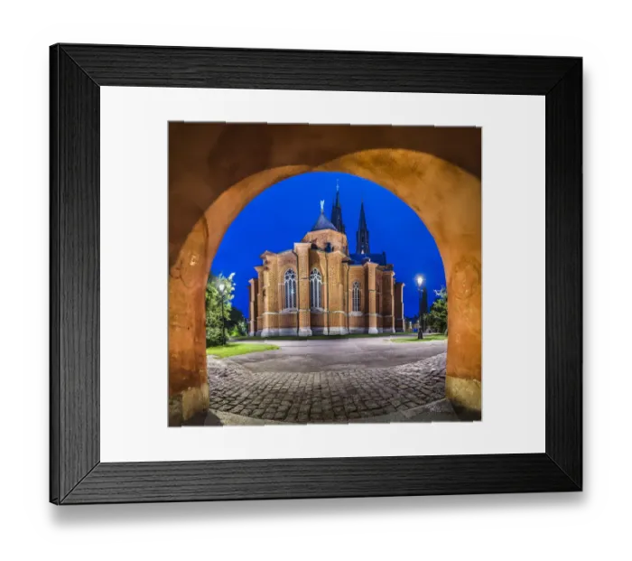 Framed Print : Uppsala cathedral (Sweden) Framed Print : Uppsala cathedral (Sweden)