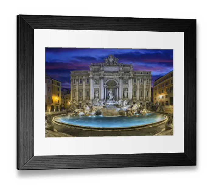 Framed Print : Fontana di Trevi, Rome Framed Print : Fontana di Trevi, Rome