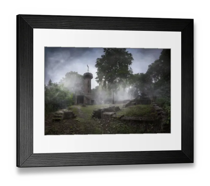Framed Print : Ruins of the Ruine Stephanskloster monastery, observation tower, Heiligenberg, Heidelberg Framed Print : Ruins of the Ruine Stephanskloster monastery, observation tower, Heiligenberg, Heidelberg