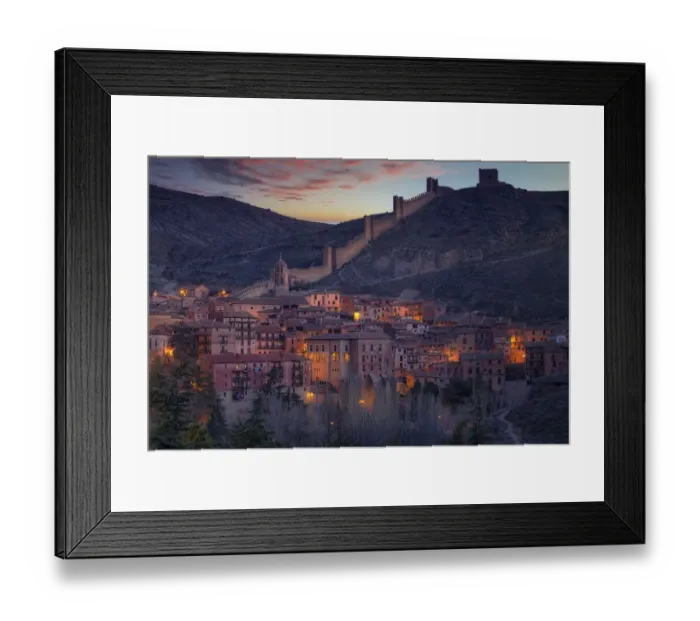 Framed Print : Panoramic view of Albarracin, Teruel province, Spain Framed Print : Panoramic view of Albarracin, Teruel province, Spain