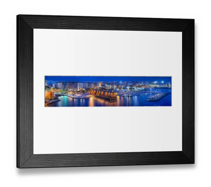 Framed Print : Panoramic view of Almeria City Framed Print : Panoramic view of Almeria City