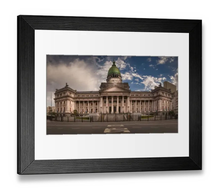 Framed Print : Argentina National Congress building facade, Buenos Aires, Argentina Framed Print : Argentina National Congress building facade, Buenos Aires, Argentina