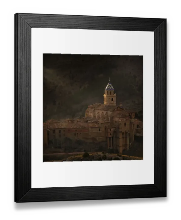 Framed Print : Albarracin Cathedral, Teruel, Spain Framed Print : Albarracin Cathedral, Teruel, Spain